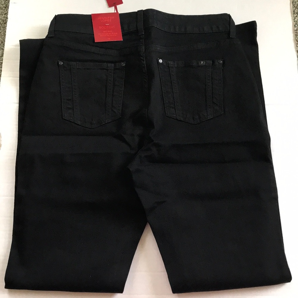 NWT Jennifer Lopez Black bootcut jeans - Picture 5 of 8